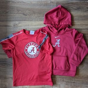 Alabama Hoodie and Tee, Kid size